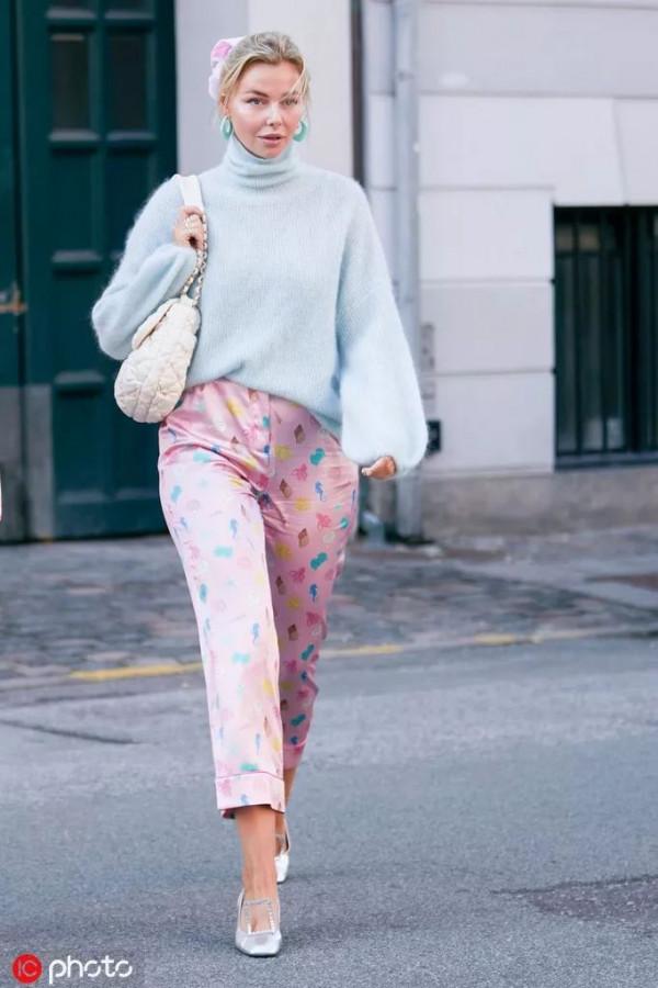 有純色毛衣過冬，缺男友也不emo了