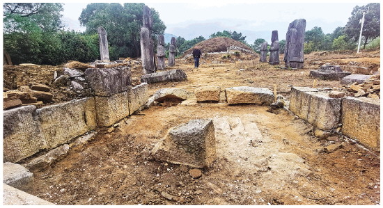 靖江王陵趙氏墓保護及環境整治工程開工 靖江王陵趙氏墓保護及環境整治工程開工