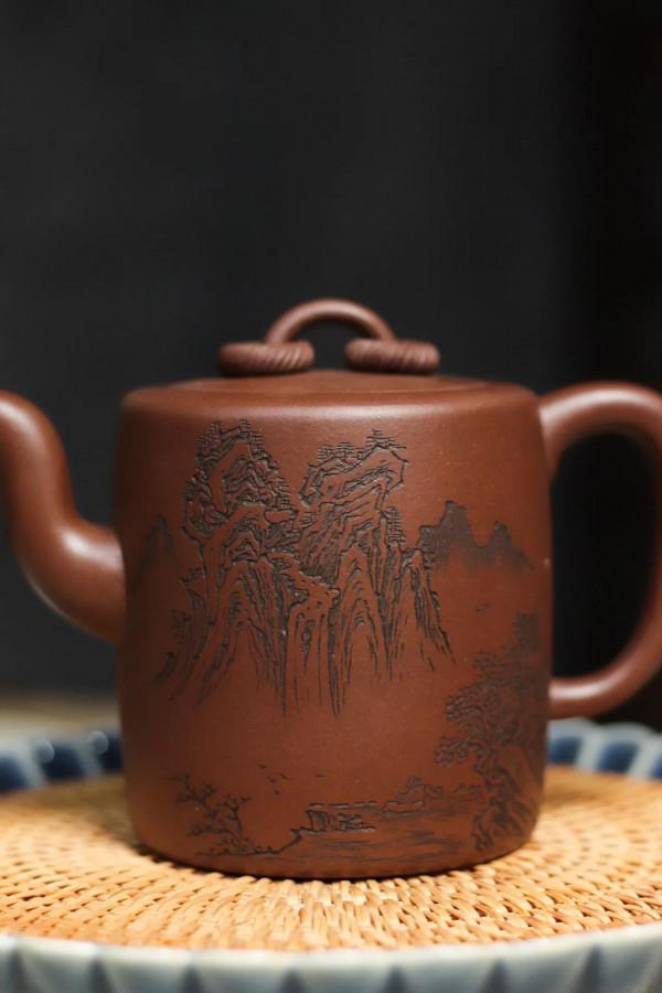 雙圈如意刻繪傳神