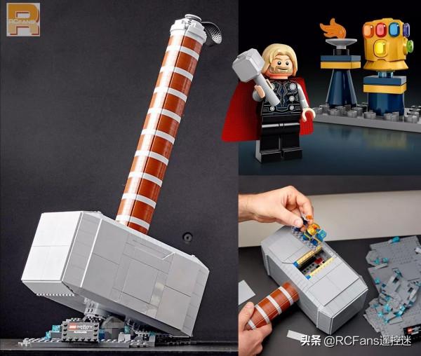 LEGO樂高 Marvel set 釋出雷神之錘