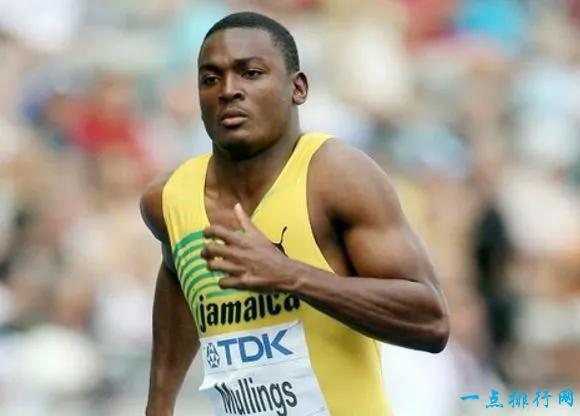 百米跑進十秒大關的運動員