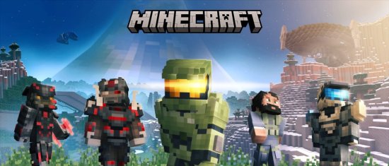 士官長你方了《我的世界》推出《光環》聯動面板包