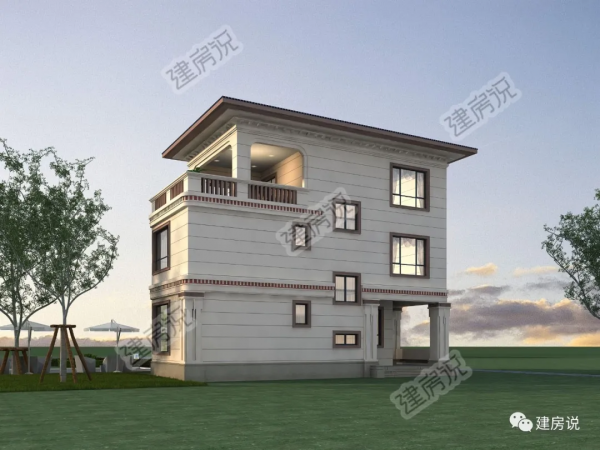 建棟新中式別墅，承祖上之宅地，恩澤於子孫，越住越有福氣