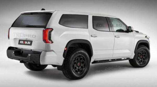 家族中的頂級SUV 全新豐田紅杉假想圖曝光