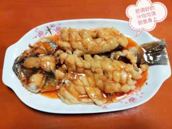 家常版松花魚的做法，牢記三個技巧，外酥裡嫩酸甜可口，好吃好看