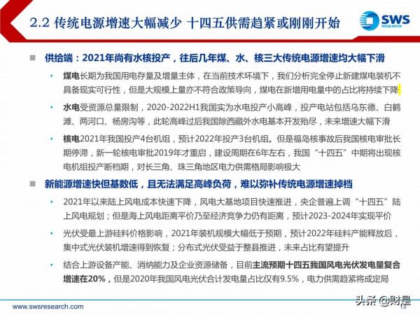 電力行業投資策略:新型電力系統倒逼電改,電力迎來黃金時代 電力行業投資策略:新型電力系統倒逼電改,電力迎來黃金時代