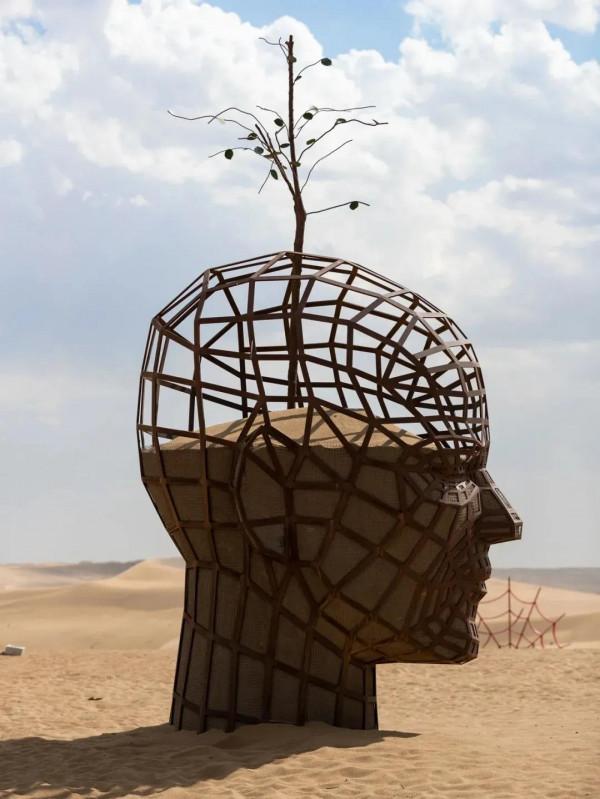 無人之境的荒漠藝術,沙漠中的雕塑公園,廣袤而蒼涼 無人之境的荒漠藝術,沙漠中的雕塑公園,廣袤而蒼涼