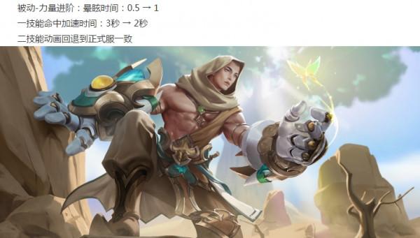 王者榮耀體驗服：羋月/橘右京削弱，新英雄晟即將上線