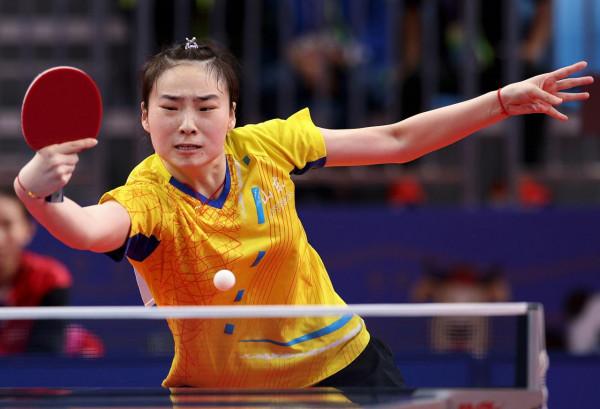 乒乓球——山東隊勝四川隊晉級女團決賽