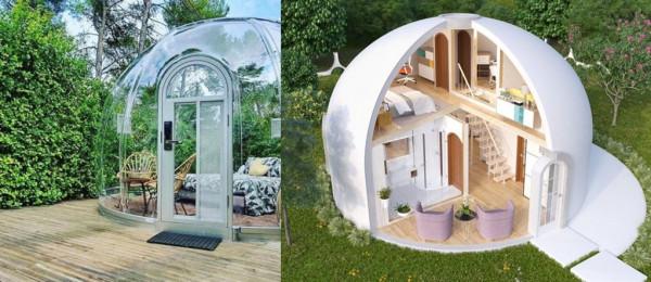 我有院子或露臺,也要打造圓球玻璃房,擁有2個陽光房,太賺了 我有院子或露臺,也要打造圓球玻璃房,擁有2個陽光房,太賺了