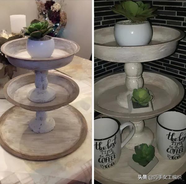 把廢舊的盤子碟子用這個方法摞起來，沒想到收納太強大了