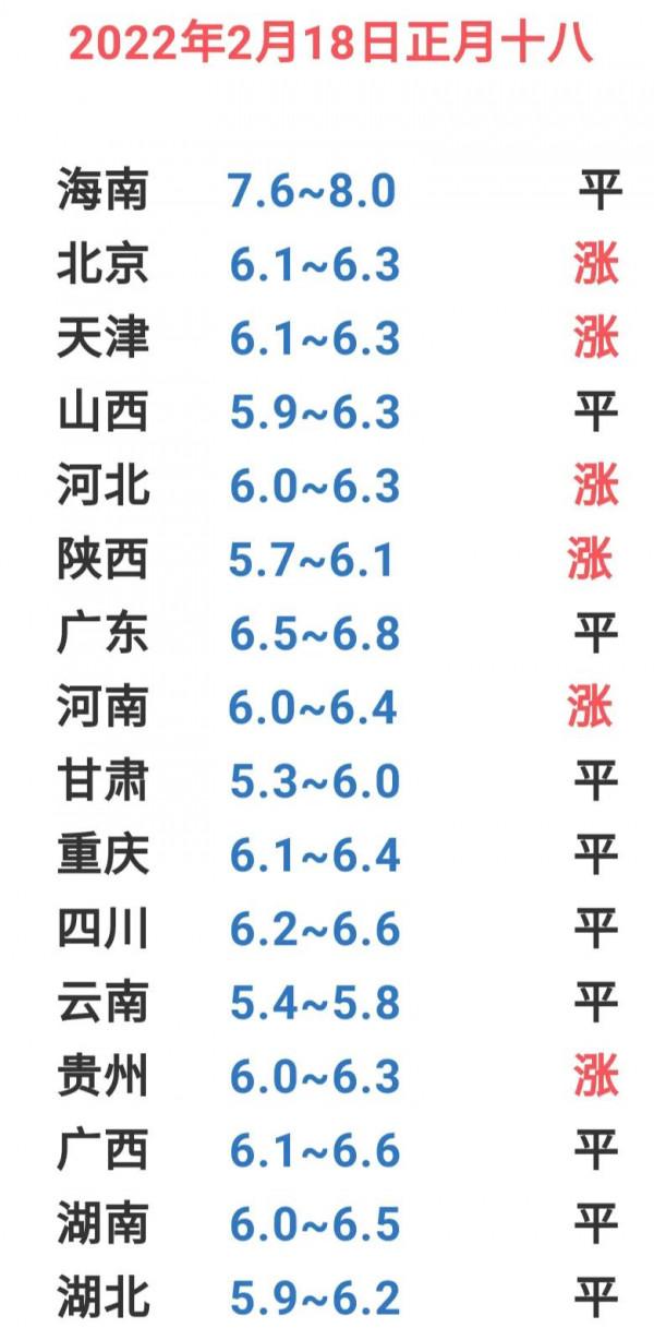 「明日豬價」 2月18正月十八：漲！漲！漲