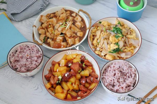 曬曬中年夫妻一週午餐，拌嘴吵鬧吃喝就是我們的全部