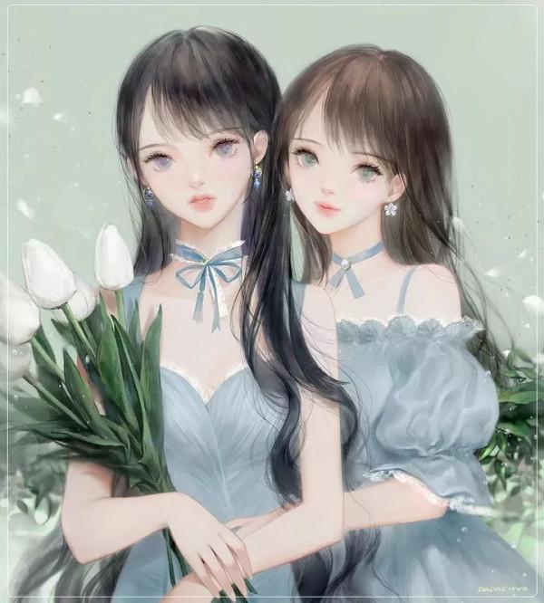 韓國高人氣插畫師，感覺她畫的顏值都逆天了