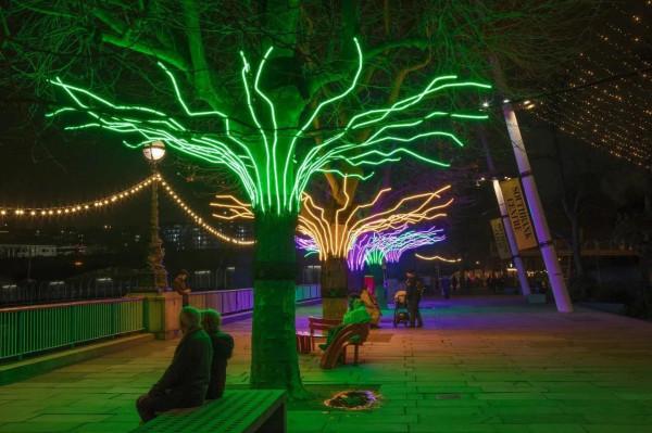 聖誕節倫敦迷人燈飾，讓人留連忘返