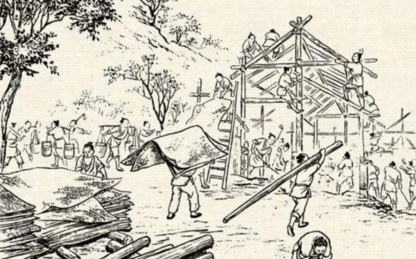 民間故事:木匠受辱,在東家樑上拴白布,道士見了說:準備後事吧 民間故事:木匠受辱,在東家樑上拴白布,道士見了說:準備後事吧