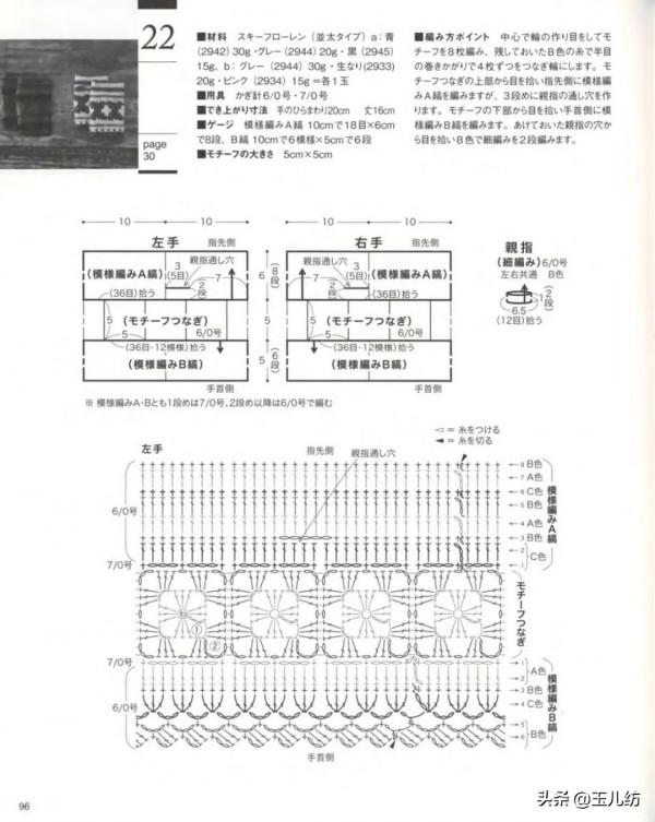 2021秋冬毛衣編織花樣圖案25款，漂亮又大氣