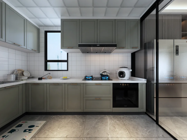 「實景案例」中海錦城88平兩居室復古風實景案例解讀