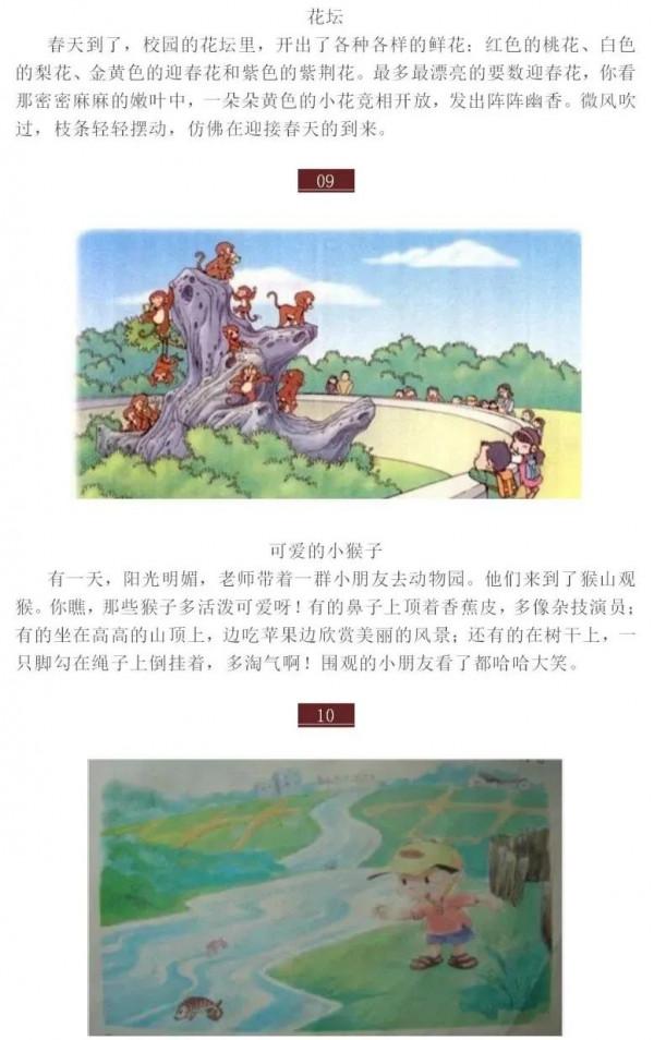 低年級看圖寫話（7大口訣+9大句式+38篇範文），趕快學起來