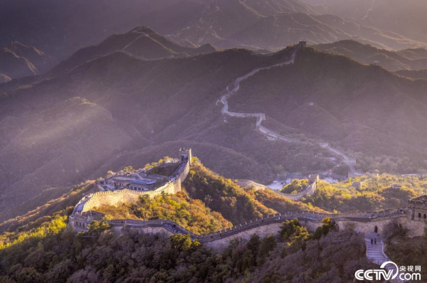 北京：八達嶺長城秋意濃