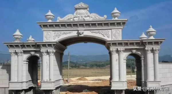 50款別墅石材圍牆大門,奢華大氣 50款別墅石材圍牆大門,奢華大氣