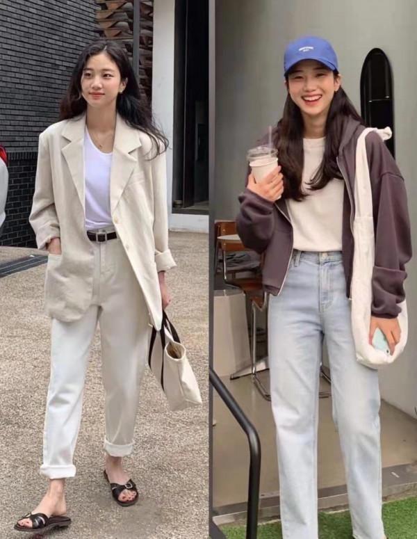 早秋這麼穿長裙、褲子！打造出一種輕熟感，氣質立馬顯出來