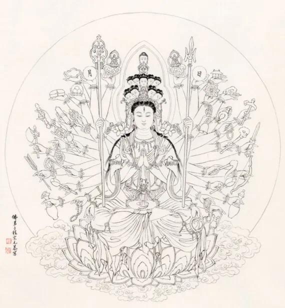 三十、臺灣省客商訂做″和田玉千手觀音″ 三十、臺灣省客商訂做″和田玉千手觀音″