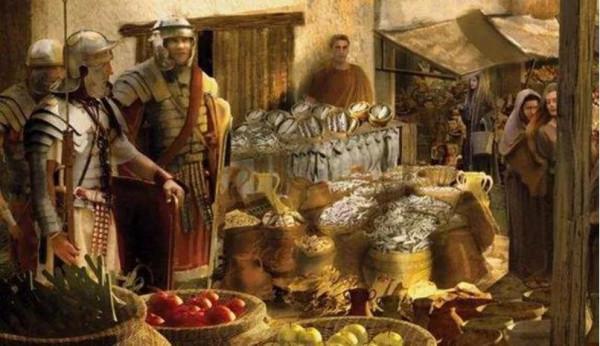 秦漢同時期的羅馬人能吃到什麼？