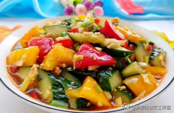 好吃的6道涼拌菜，做法簡單清爽開胃，頓頓吃也不膩