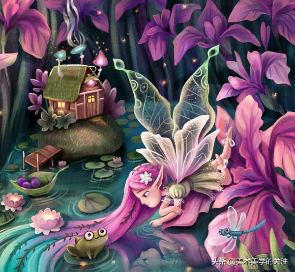 插畫在天馬行空的時間裡穿梭，擁有主體的畫面回想