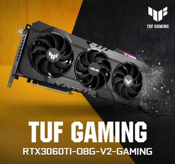 「手慢無」華碩TUF-3060Ti開啟預約 5499起