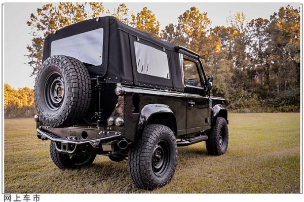 復古風格情懷滿點！路虎衛士改裝版亮相，網友：這味兒太正了