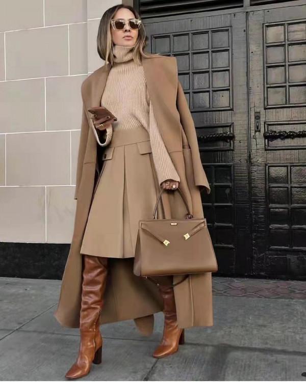 別說“秋冬基礎色”普通,這9套穿搭告訴你什麼是高階感,超亮眼 別說“秋冬基礎色”普通,這9套穿搭告訴你什麼是高階感,超亮眼