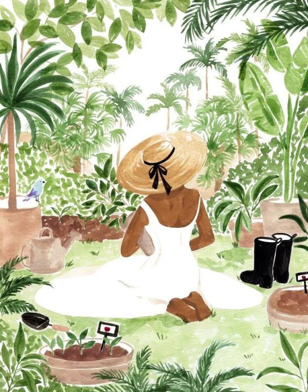 插畫師 Sabina Fenn 的水彩作品欣賞