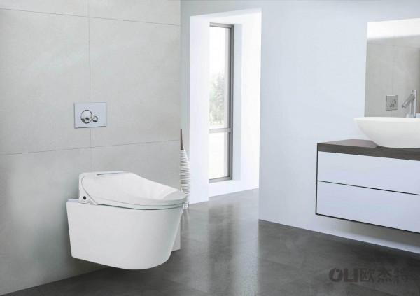 衛浴間玩轉設計，入牆馬桶顯壕氣