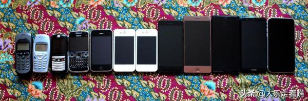 二十年，我的12部手機