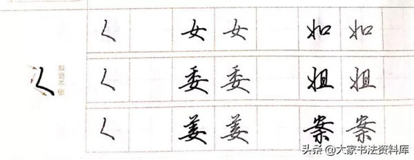 寫好字不再難，這樣寫就漂亮，詳解不同筆畫書寫技巧