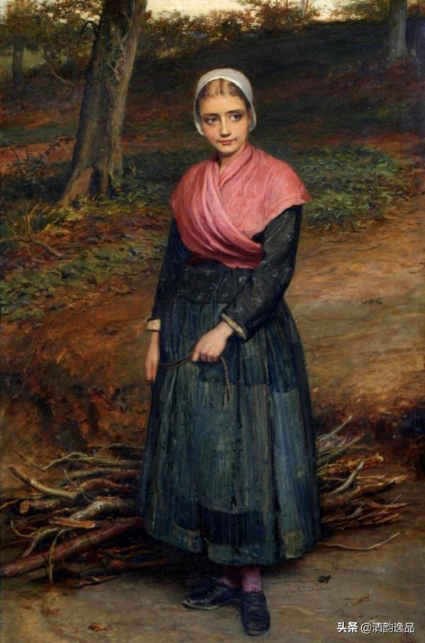 英國藝術家C.S. Lidderdale油畫作品欣賞