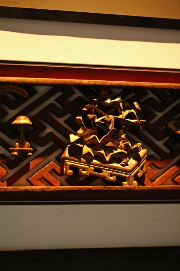 老花板 | 清供圖掛屏