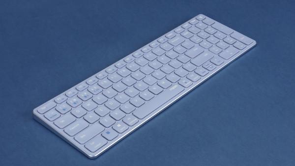 雷柏E9350G多模無線刀鋒鍵盤簡評：極致辦公