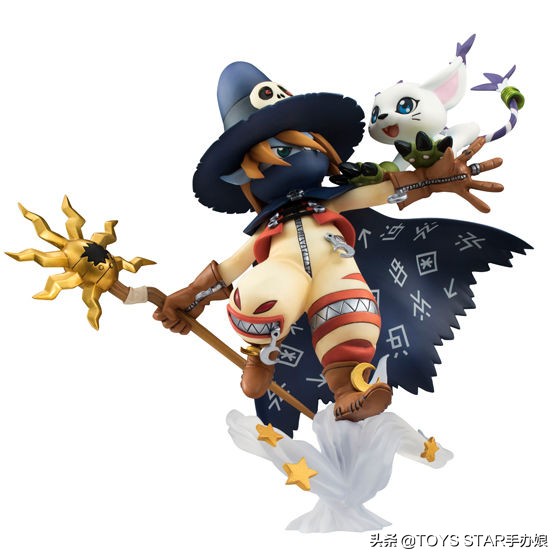 數碼寶貝 MegaHouse手辦再現 迪路獸與巫師獸神仙友情