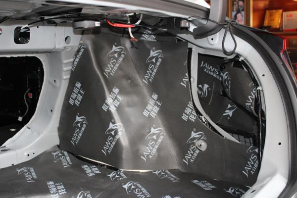 清清靜靜 鄭州環亞本田思域汽車隔音改裝大白鯊