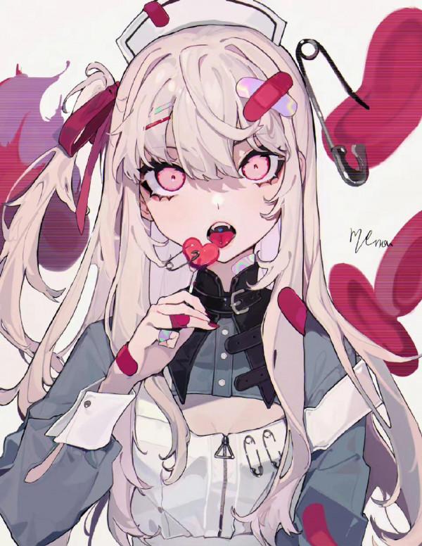 插畫分享｜非常具有個性的一組賽璐璐人物桌布