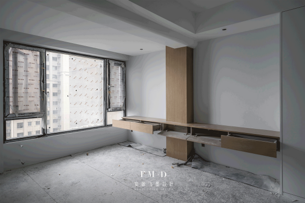 裝修就怕遇到承重柱,沒想到設計師一出手,多2張書桌,好看實用 裝修就怕遇到承重柱,沒想到設計師一出手,多2張書桌,好看實用