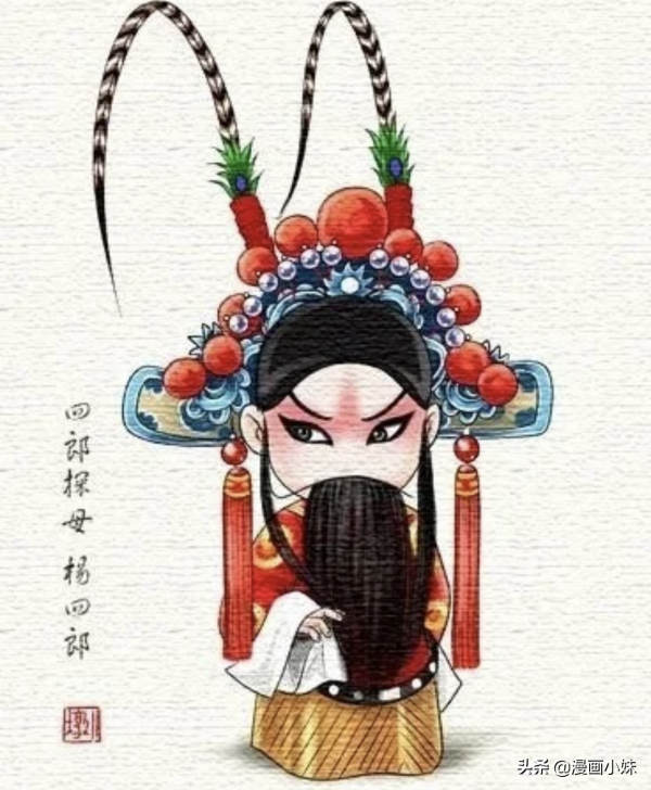 插畫 &vert; 京劇漫畫系列（一）