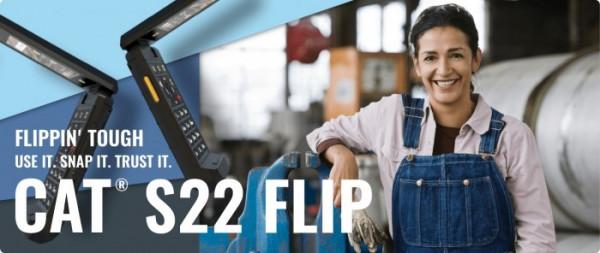 卡特彼勒推出CAT S22 Flip三防翻蓋Android智慧機 售234美元 卡特彼勒推出CAT S22 Flip三防翻蓋Android智慧機 售234美元
