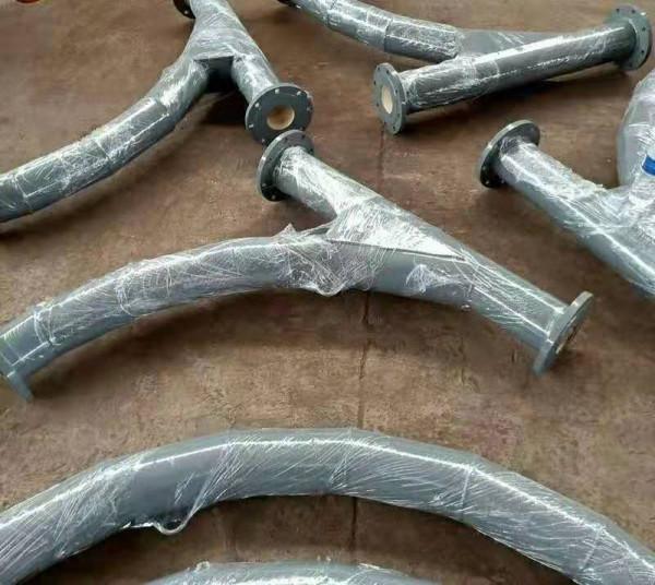 內襯陶瓷耐磨彎頭技術圖紙講解