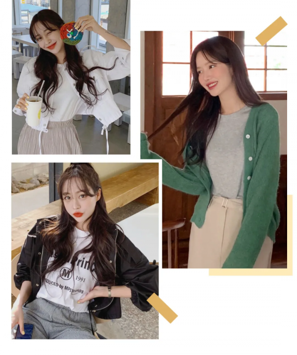 薄外套裡穿什麼？這4件內搭，洋氣爆了