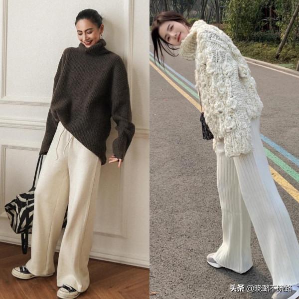 今秋火了一種褲子，叫“豆腐褲”，優雅減齡，適合三四十歲的女人