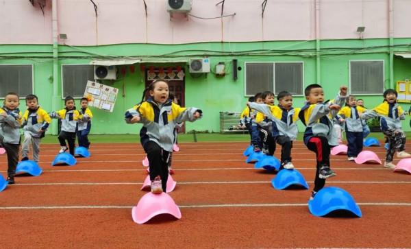 樂至縣幼兒園：“早”尋活力 操練快樂